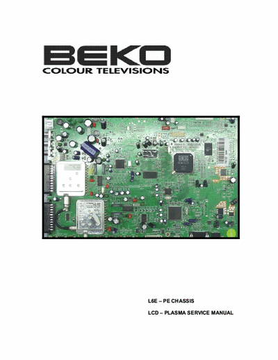 beko l6e-pe lcd plazma